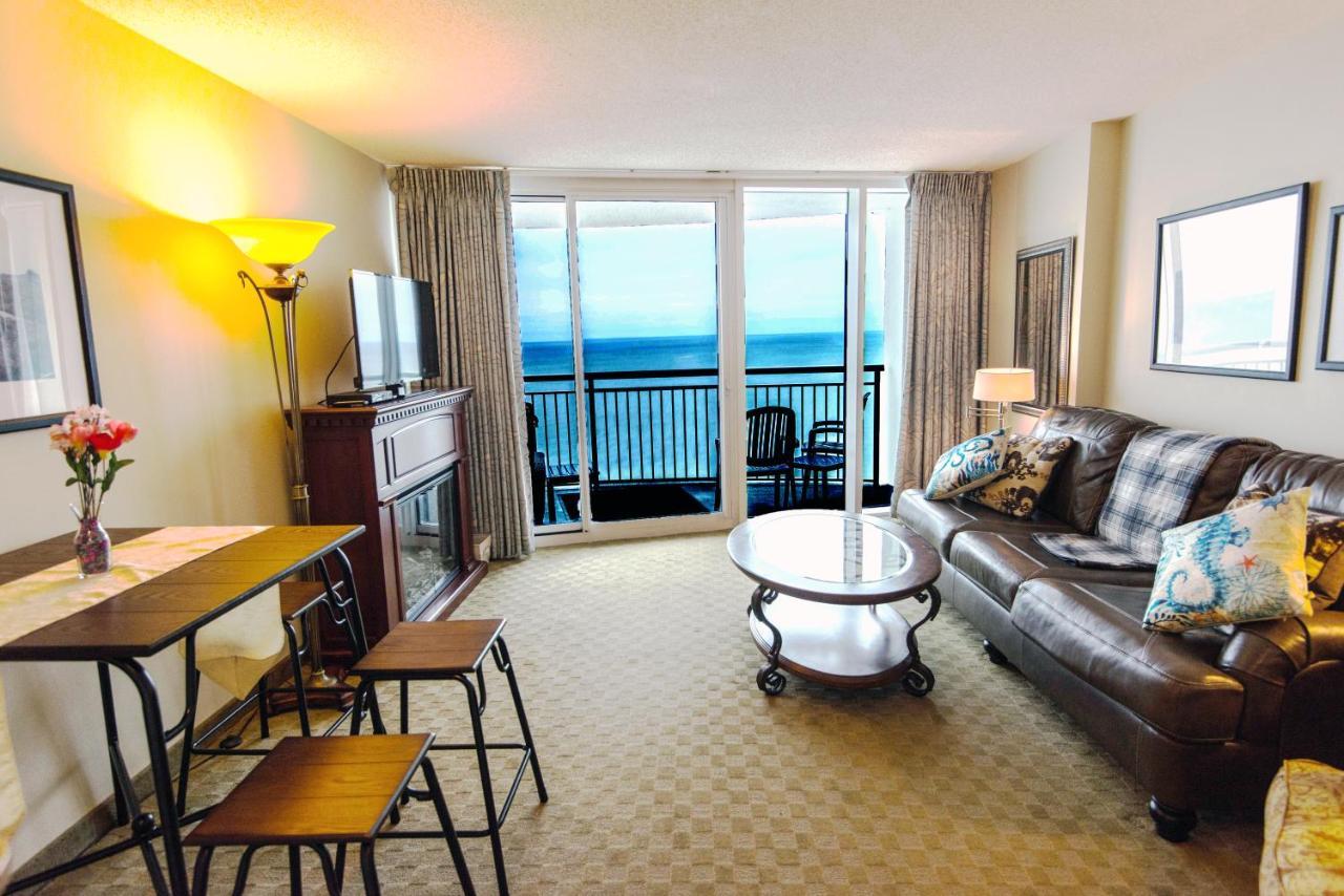 Deluxe Ocean Front One Bedroom Suite In Sandy Beach Resort Myrtle Beach Eksteriør billede